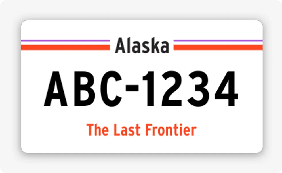 license plate lookup Alaska